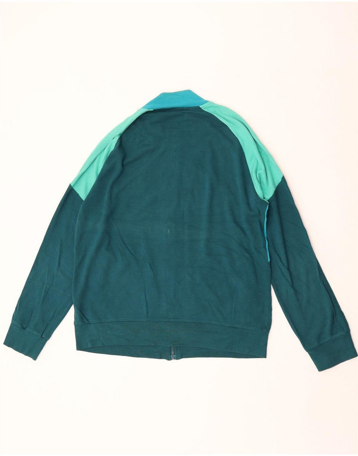 Dkny Herre træningsdragt Top Jakke Medium Grøn Colourblock Bomuld