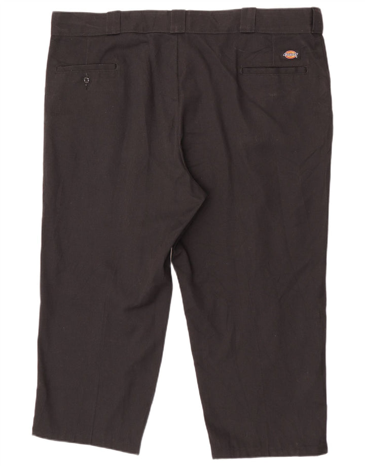 Dickies Herre 874 Original Fit Cropped Trousers W44 L23 Sort Polyester