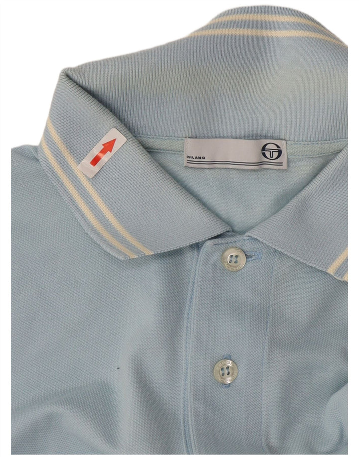 Sergio Tacchini herre poloshirt XL blå