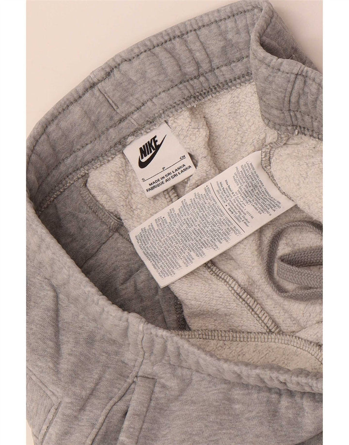 Nike træningsdragt bukser til mænd, joggers, små grå flækkede bomuld
