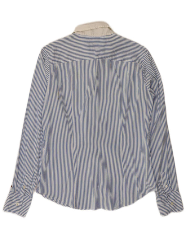Tommy Hilfiger Dameskjorte US 8 Mellemblå Stribet