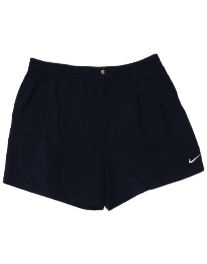 Nike sportsshorts til mænd XL marineblå polyester