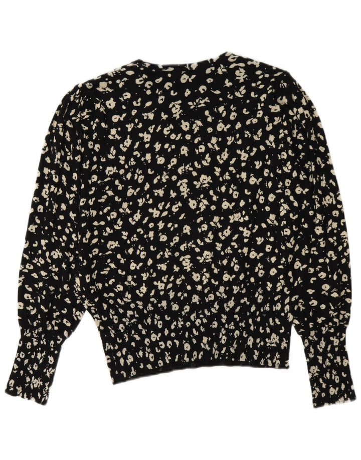 Marks & Spencer Dame sweater med rund hals DK 12 Medium Sort