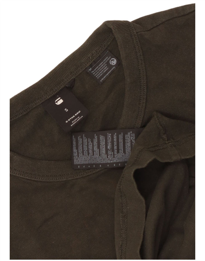 G-Star Herre T-Shirt Top Lille Khaki Bomuld