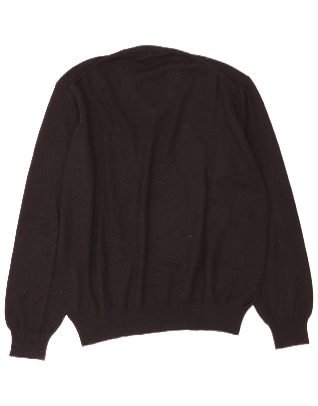 Navigare Herre V-hals sweater Stor sort uld