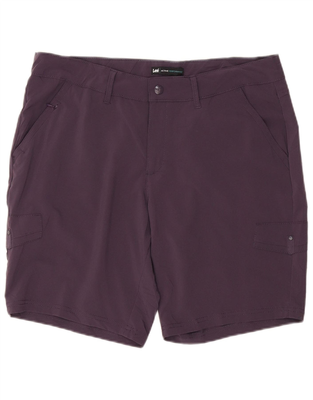 LEE Cargo Shorts til kvinder US 14 XL W36 Lilla polyester