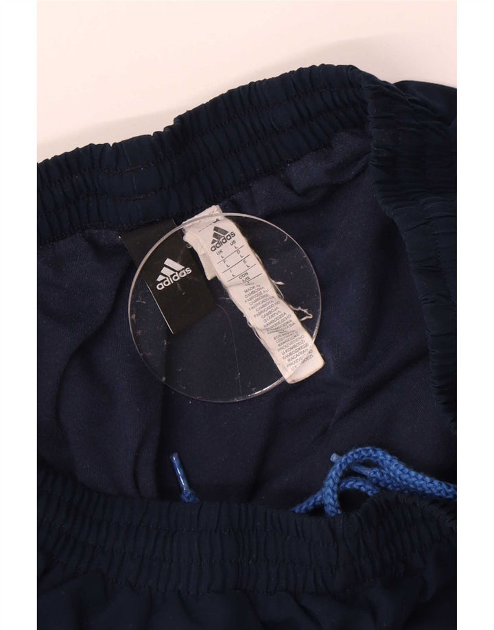 Adidas Herre træningsdragt Bukser Joggers Large Navy Blue Polyester
