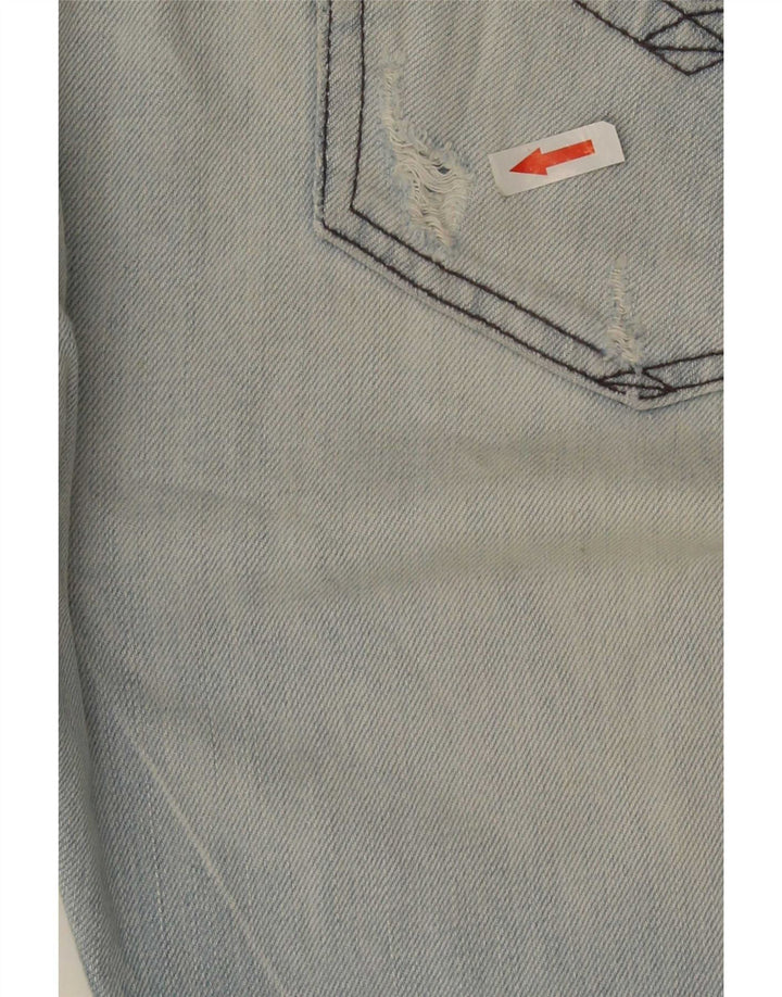 Replay Herre Straight Jeans W36 L34 Blå Bomuld