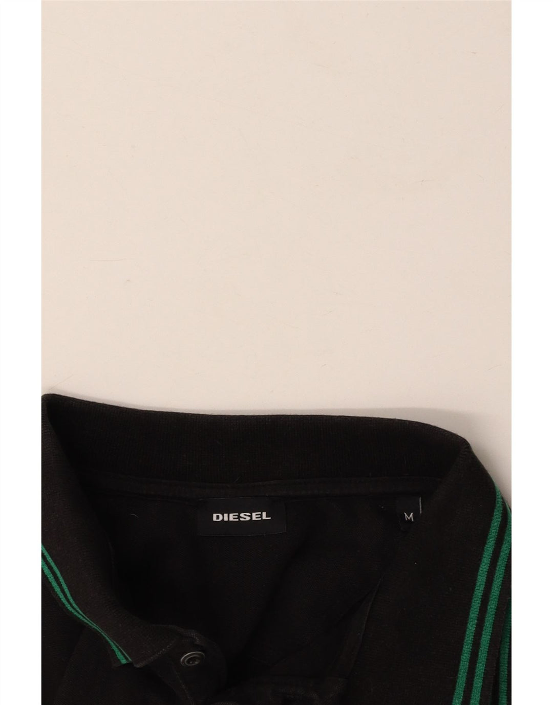 DIESEL Herre poloshirt Medium Sort