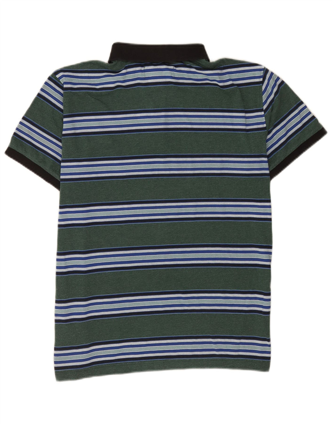 Penguin Herre Kortærmet Regular Fit Polo Shirt Medium Grøn Stribet