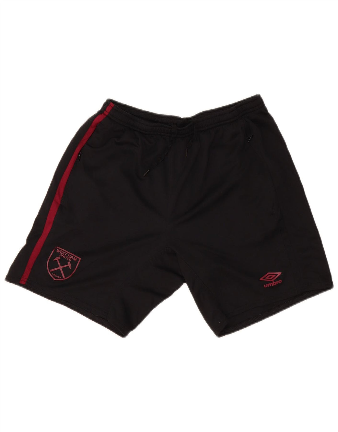 UMBRO Herre West Ham United F.C Sportshorts Medium Sort Polyester