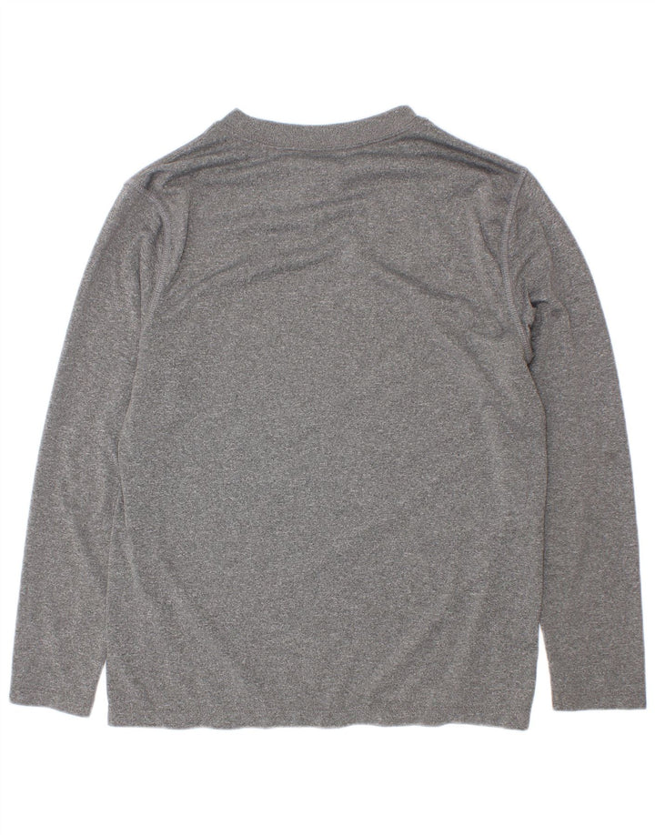 Starter Drenge Top Langærmet 10-11 År Stor Grå Flecked Polyester