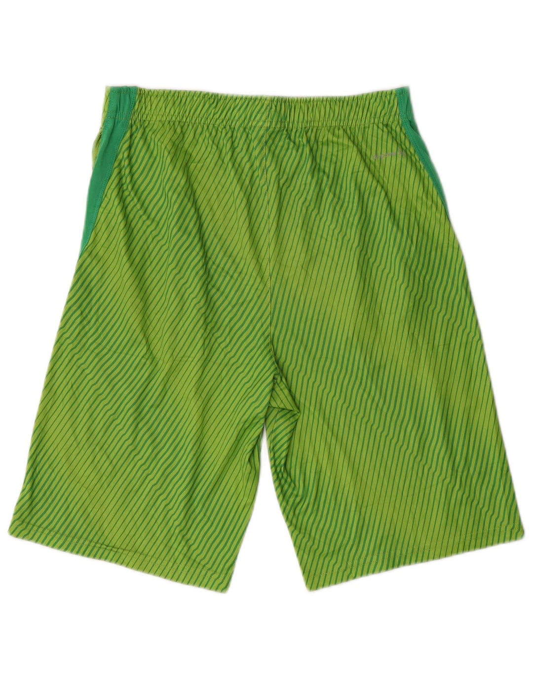 Russell Athletic Boys Sports Shorts 13-14 år Grøn Stribet Polyester