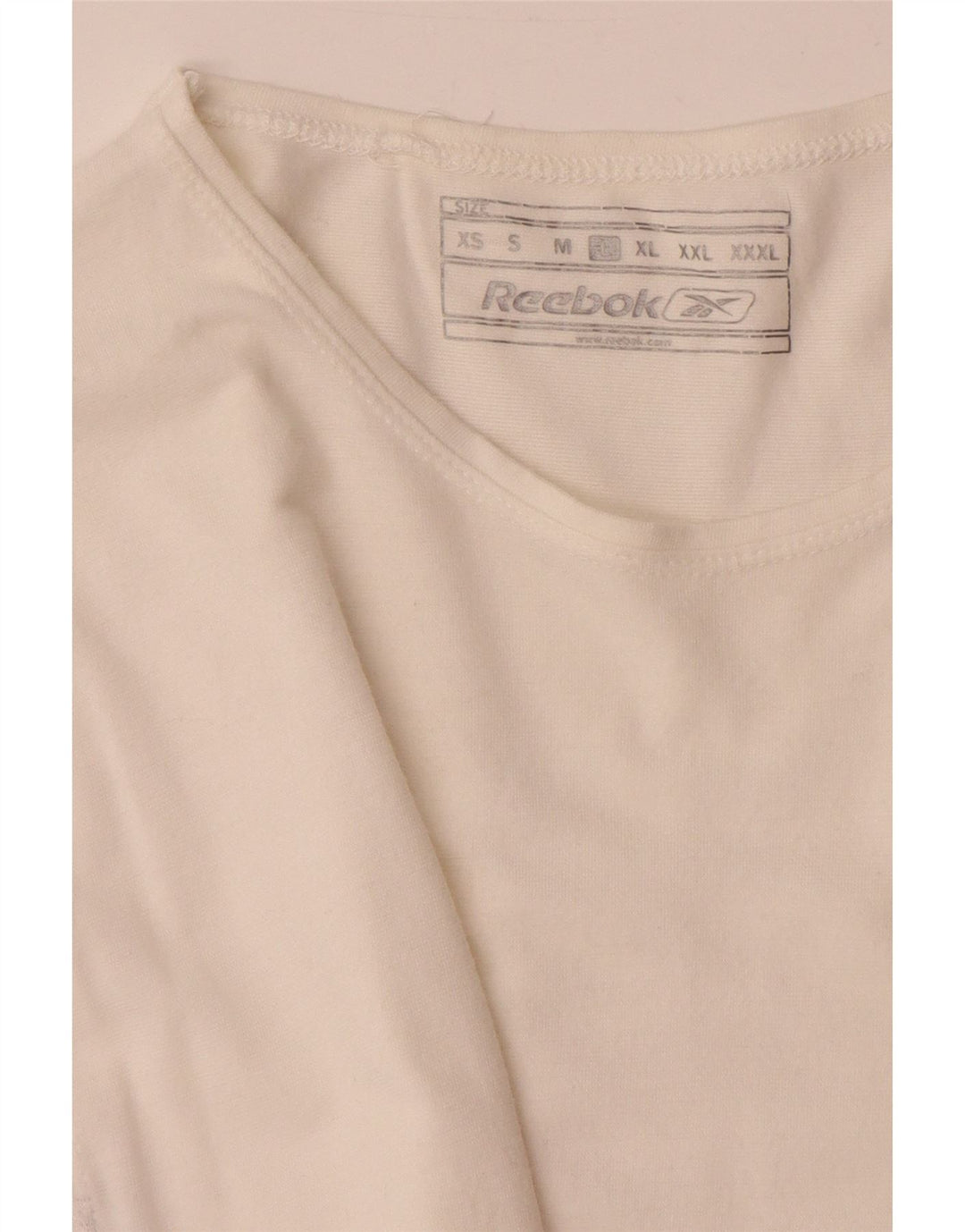 Reebok Herre grafisk T-shirt Top Stor hvid viskose