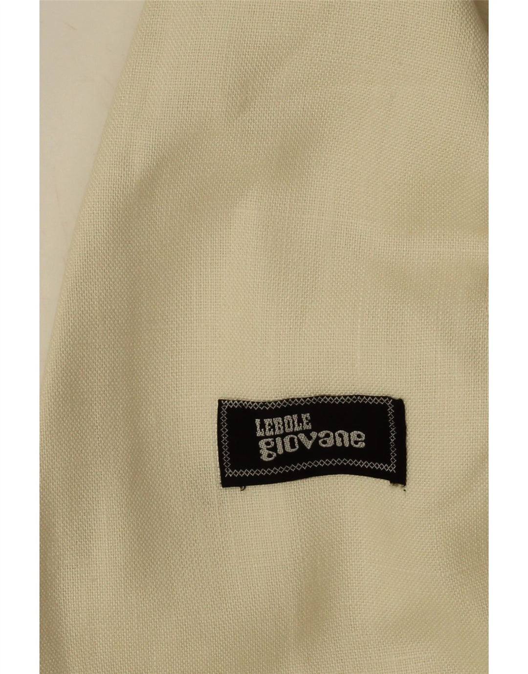 Lebole Herre 2-knaps blazerjakke UK 36 Small Off White