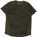 Under Armour Herre T-Shirt Top XL Grøn Stribet Polyester