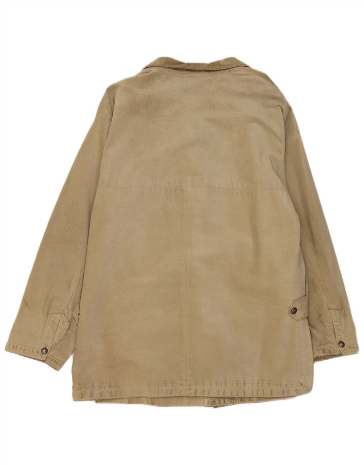 Nazareno Gabrielli Dame Oversized ruskindsfrakke IT 40 Small Beige