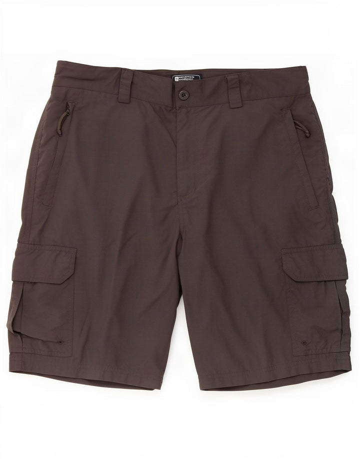 Mountain Warehouse Herre Cargo Shorts W36 Large Grå Nylon
