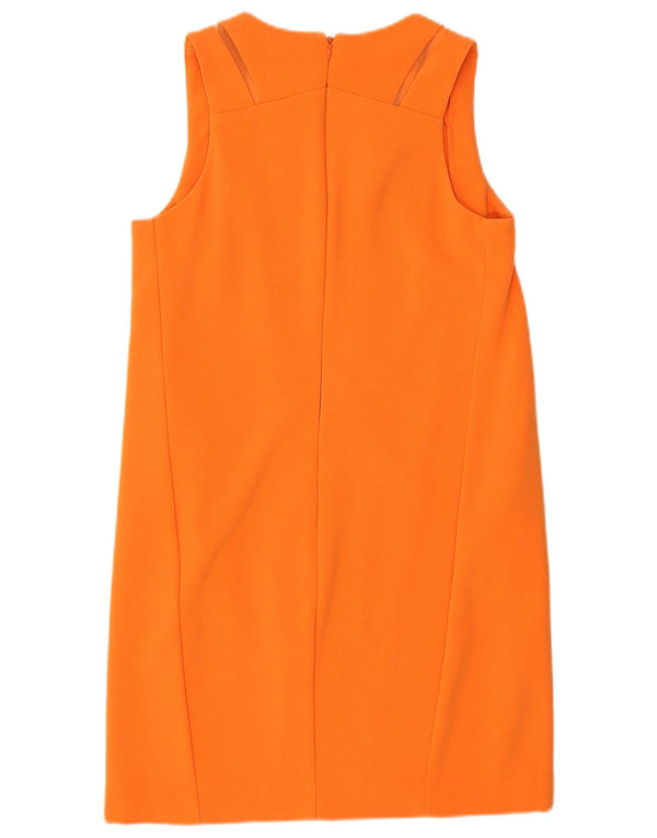 Næste Dame Ærmeløs Shift Dress UK 10 Small Orange