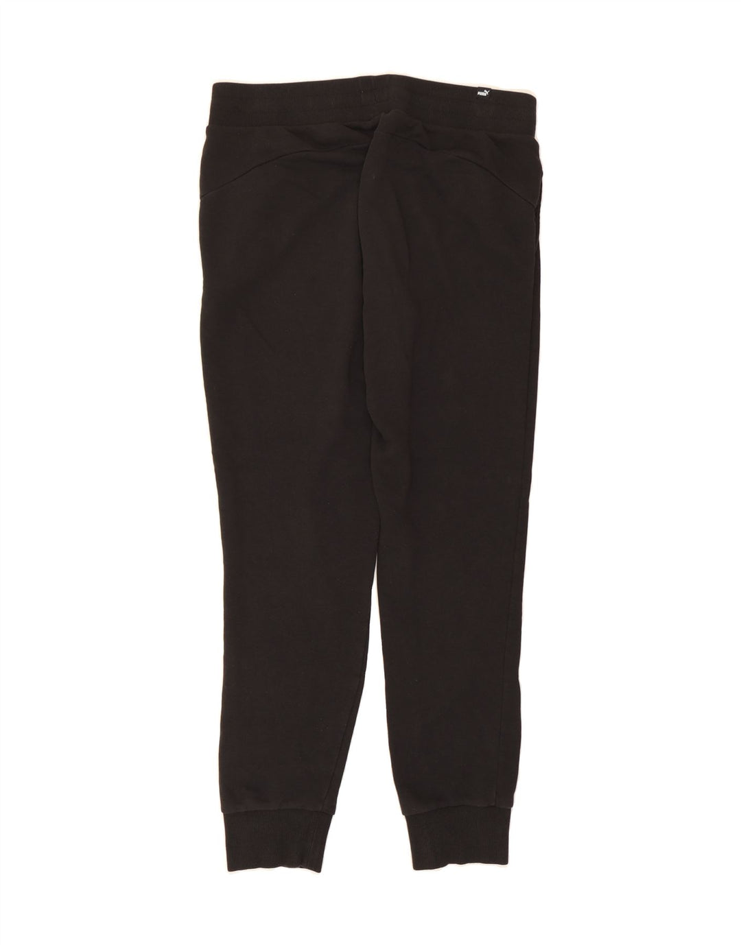 PUMA Womens Tracksuit Trousers Joggers UK 14 Large  Black Vintage Puma and Second-Hand Puma from Messina Hembry 
