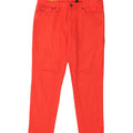 J. CREW Womens Toothpick Slim Jeans W31 L28  Red Cotton Vintage J. Crew and Second-Hand J. Crew from Messina Hembry 