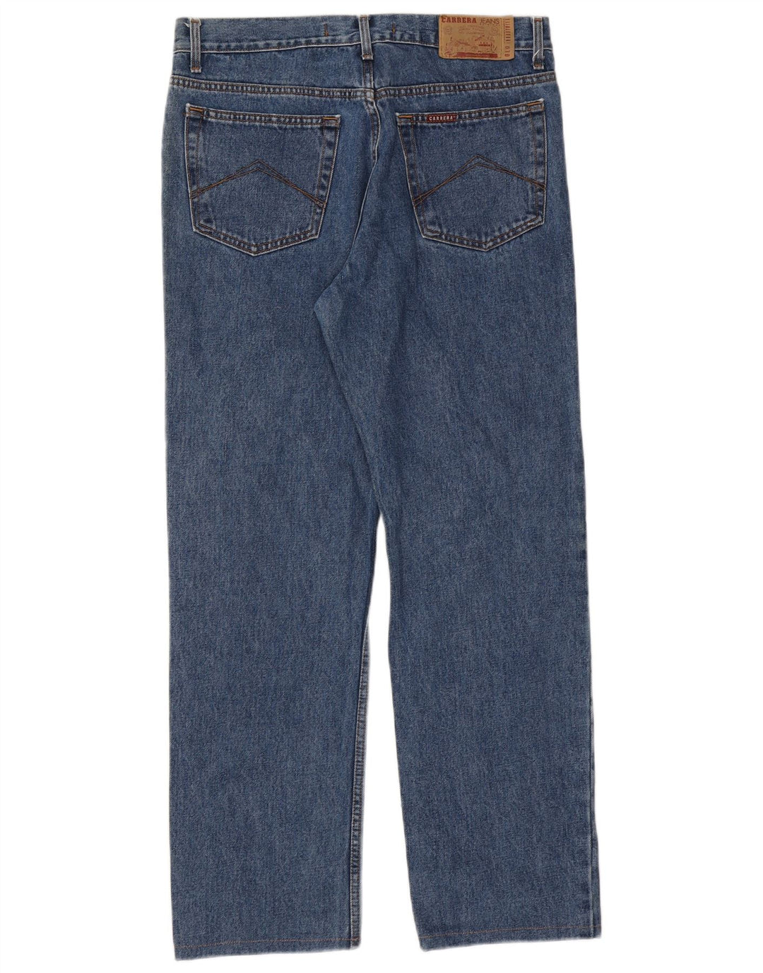 Carrera Mens 700 Regular Fit Straight Jeans W36 L30 Blå Bomuld