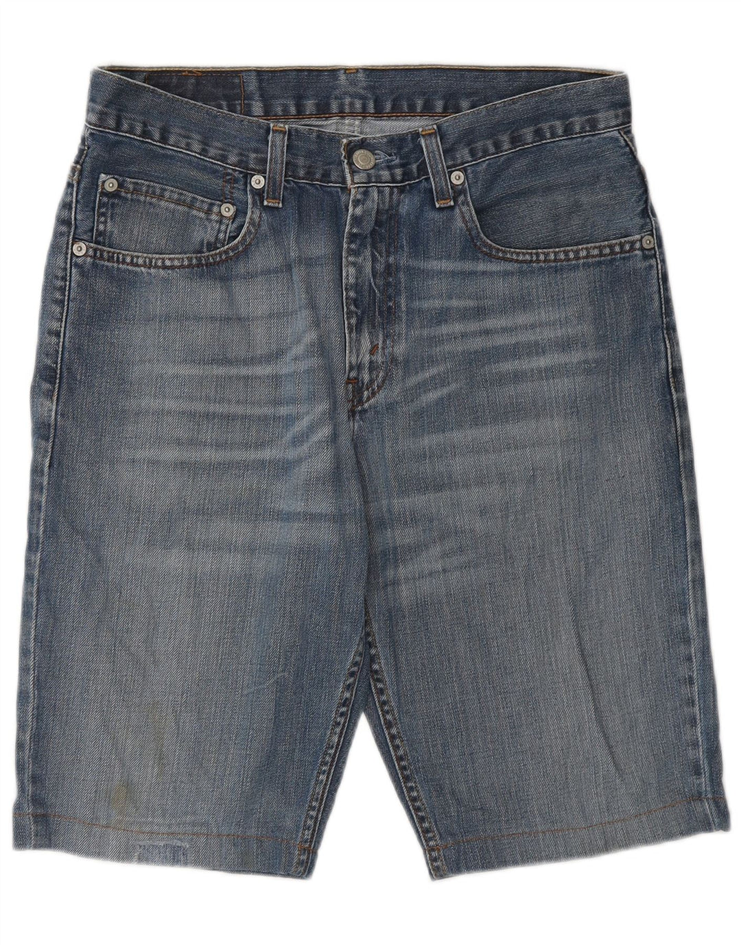 Levi's Herre 752 Denim Shorts W32 Medium Blue Bomuld