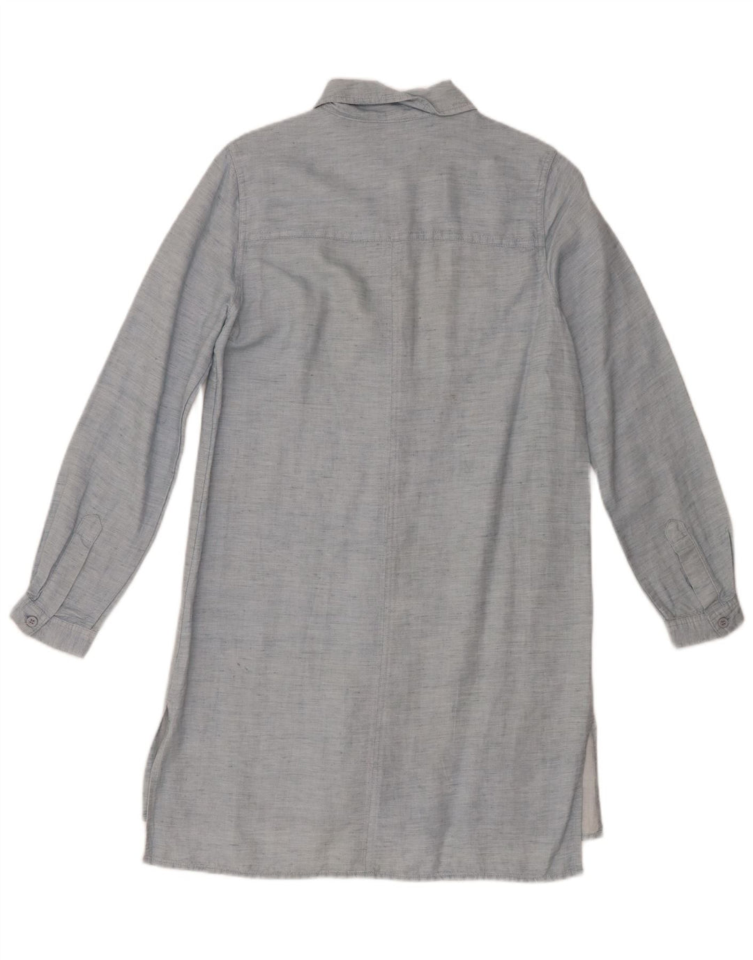French Connection Dame skjortekjole UK 8 Small Blue Lyocell