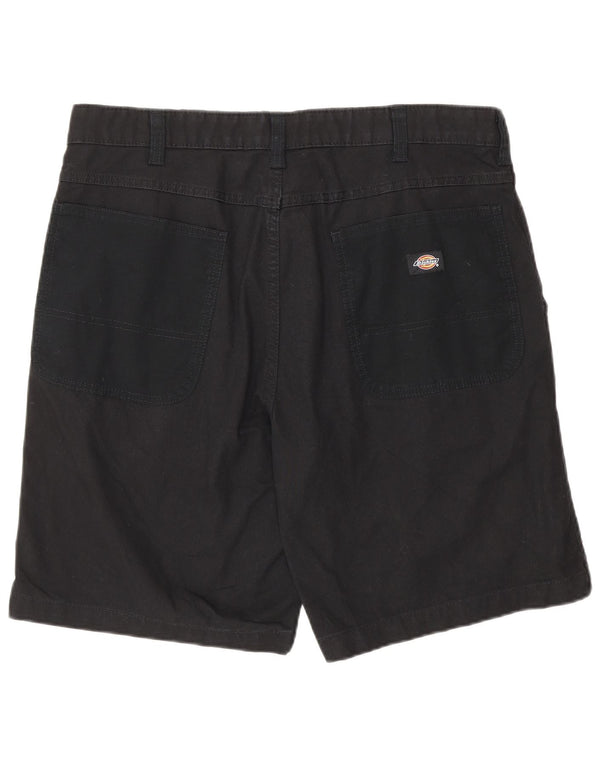 DICKIES Mens Chino Shorts W36 Large Black Cotton