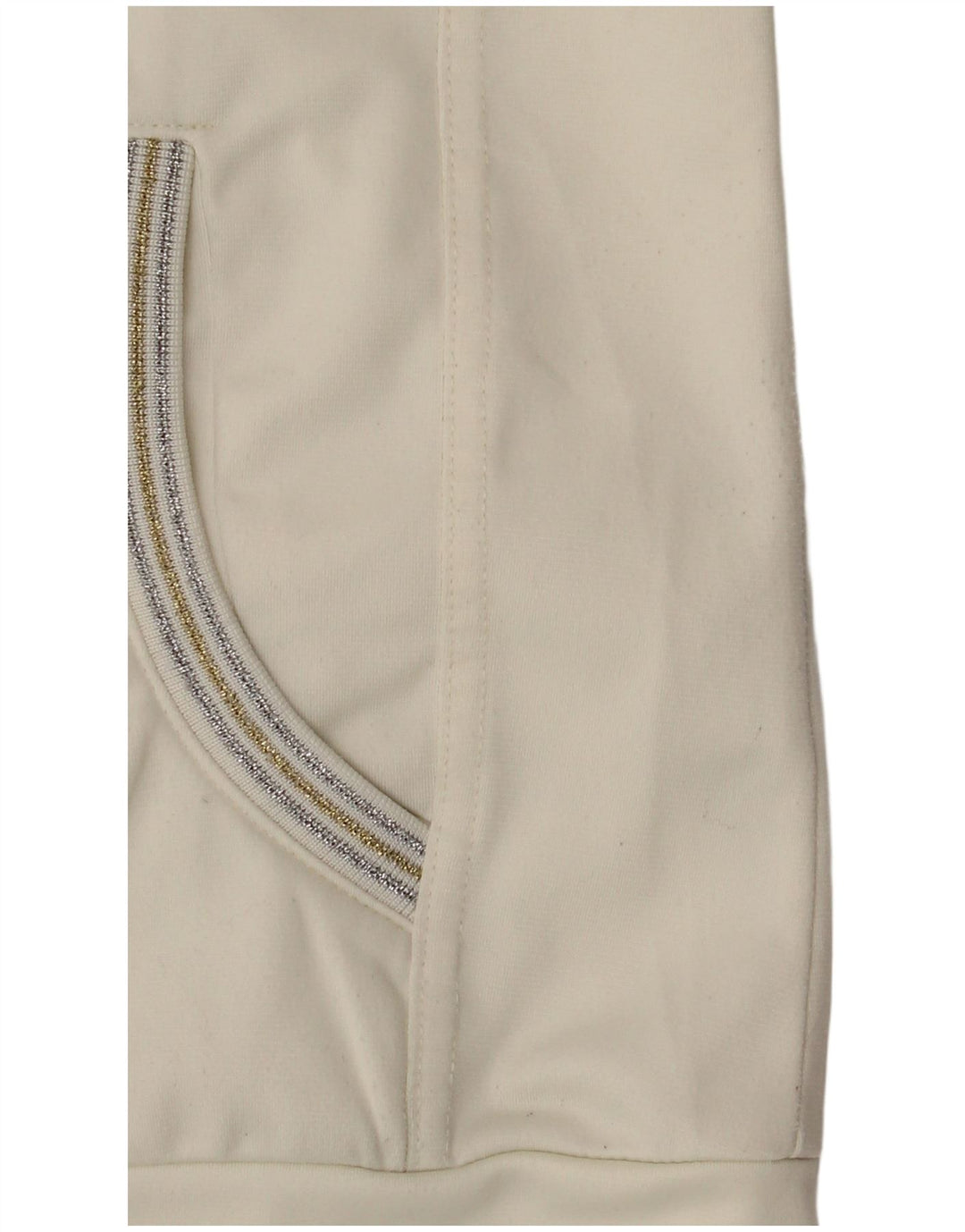 Champion Womens Easy Fit træningsdragt Topjakke UK 14 Medium Off White