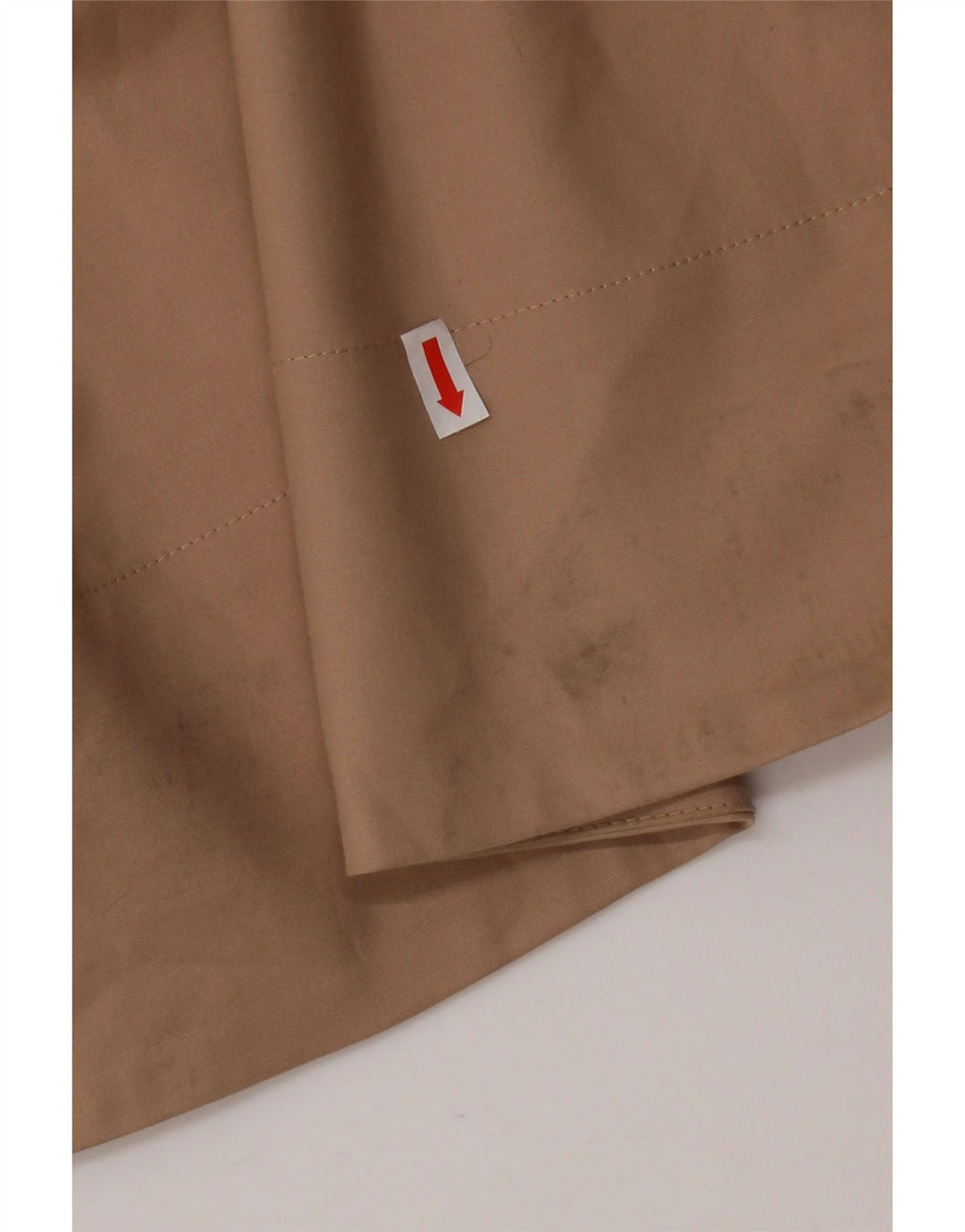 TRUSSARDI Dame Ærmeløs A-line Kjole IT 44 Medium Beige Bomuld