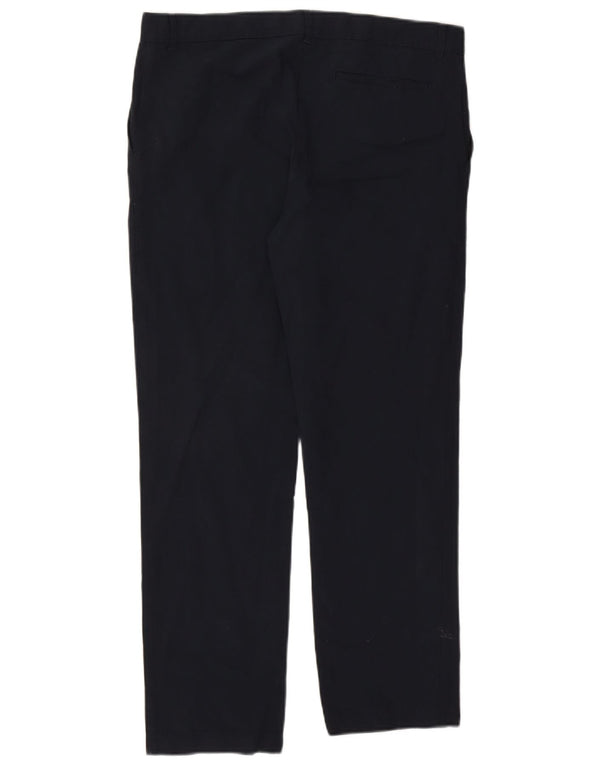 Marks & Spencer Straight Chino-bukser til mænd W34 L29 Marineblå
