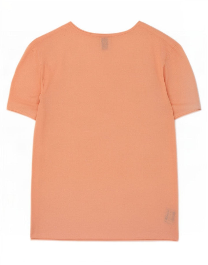 Zara Herre T-shirt Top Lille Pink Bomuld