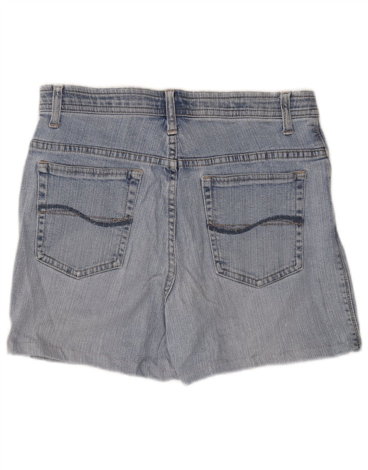 LEE Dame denim Shorts US 10 Large W34 Blue Cotton