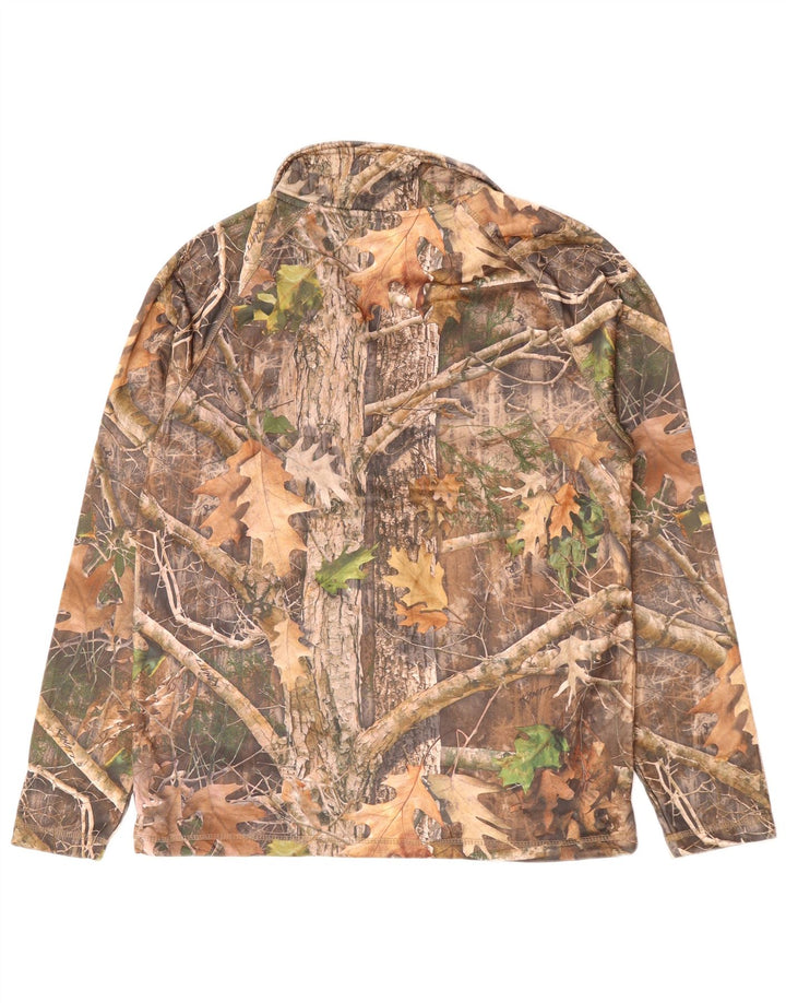 RIDGE HUNTER Træningsdragt til mænd Topjakke Medium Brun Camouflage Polyester