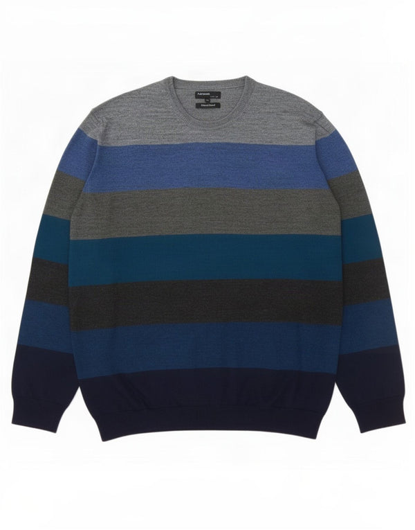 Marks & Spencer Herre Autograph Crew Neck Jumper Sweater 2XL Flerfarvet