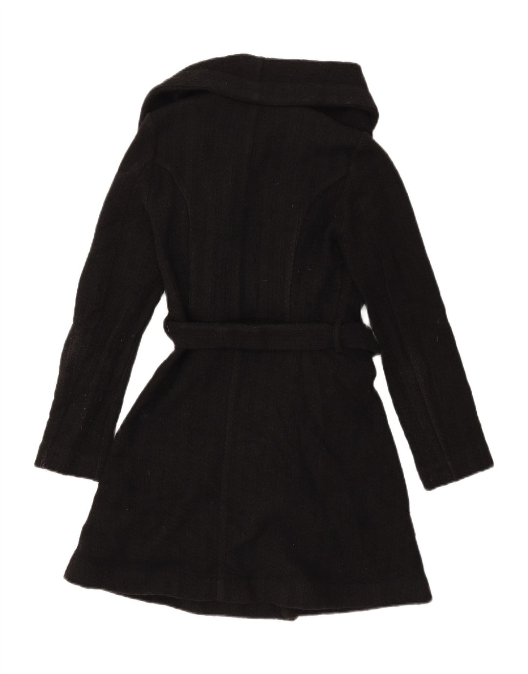 Oasis Dame Overfrakke UK 6 XS Sort Uld