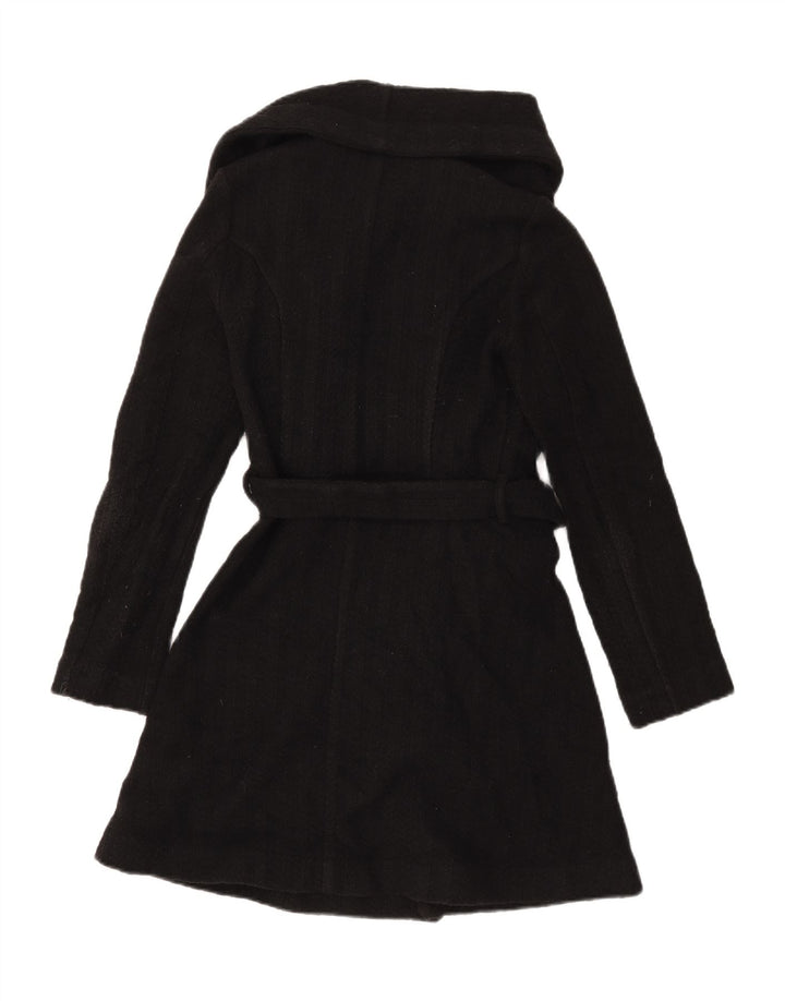 Oasis Dame Overfrakke UK 6 XS Sort Uld
