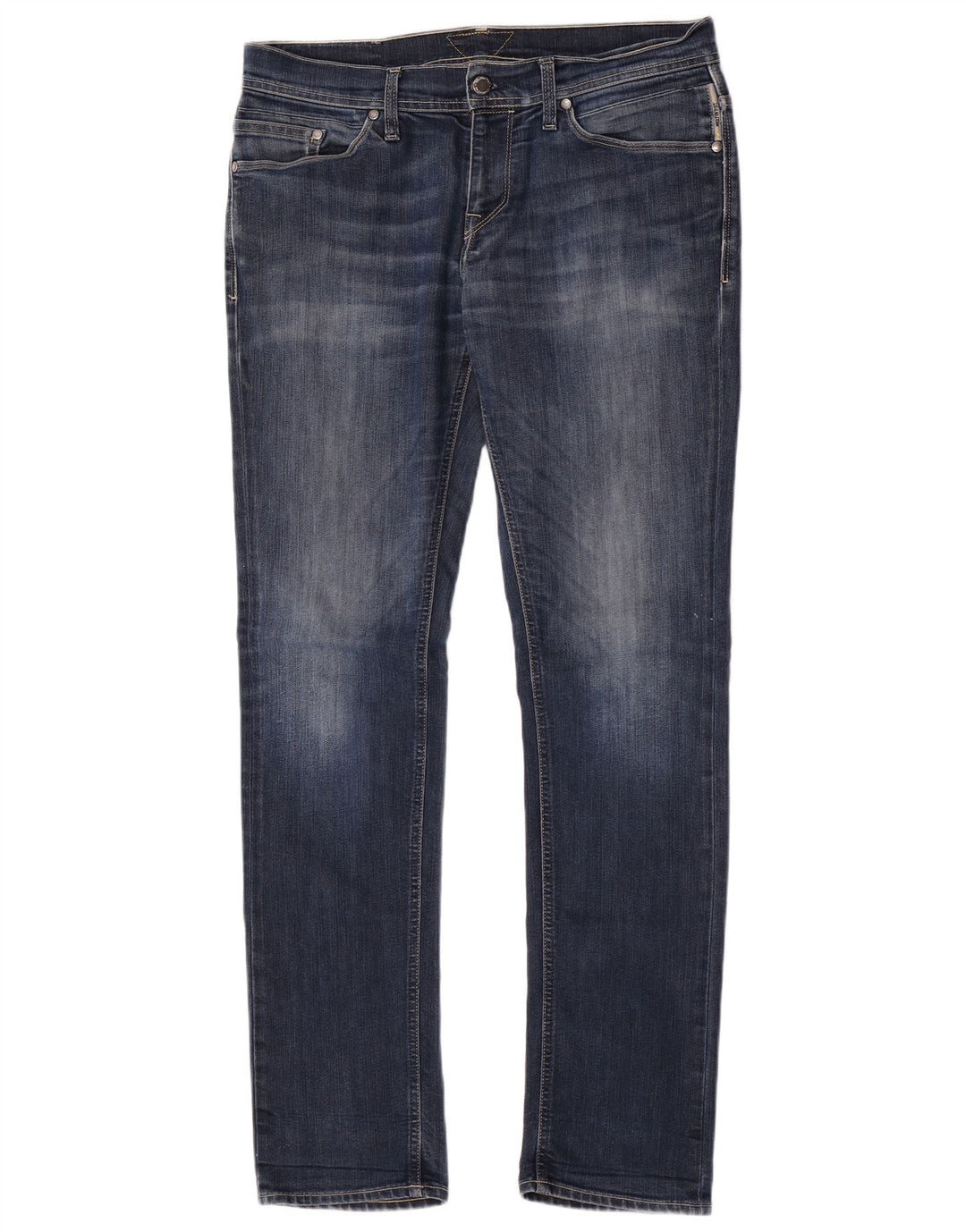 Meltin' Pot Herre Slim Jeans W33 L32 Blå Bomuld