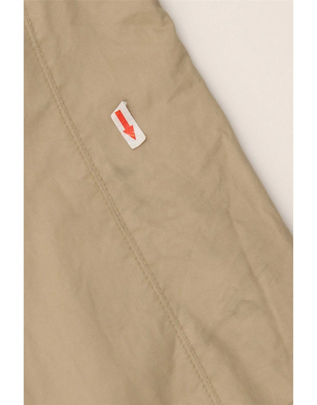 Zara Dame Trench Coat UK 16 Stor Beige Bomuld