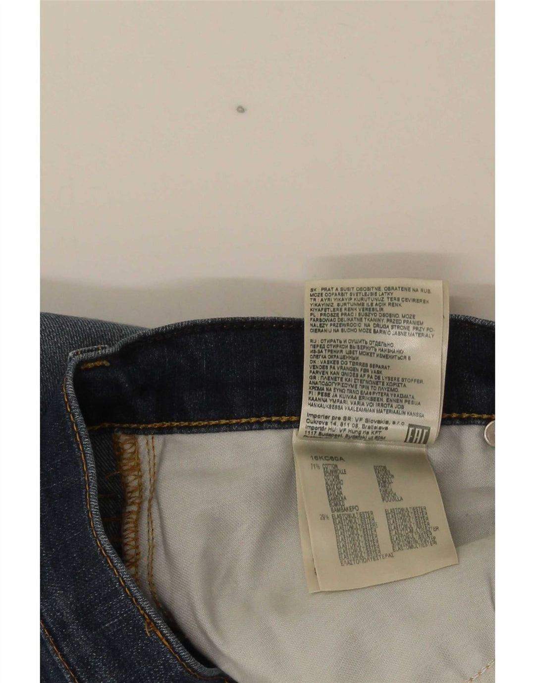 Lee Herre Rider Slim Jeans W32 L34 Marineblå Bomuld