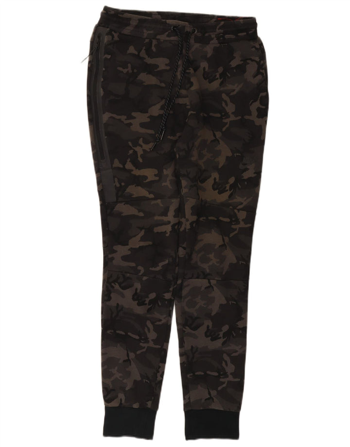 Nike Træningsdragt bukser til mænd Joggers Lille sort Camouflage Bomuld