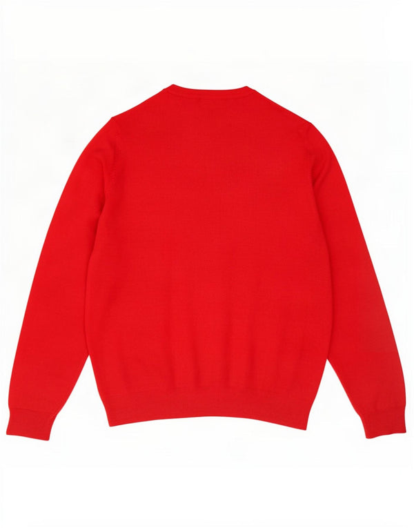 Marks & Spencer Dame Cardigan Sweater UK 22 3XL Rød Viscose