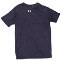 Under Armour Herre Heat Gear T-Shirt Top Small Navy Blue