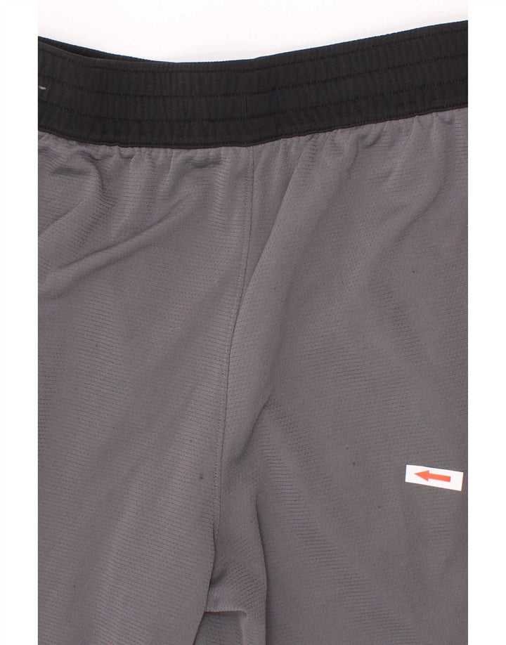 Nike drenge Dri Fit grafiske sportsshorts 12-13 år store grå polyester