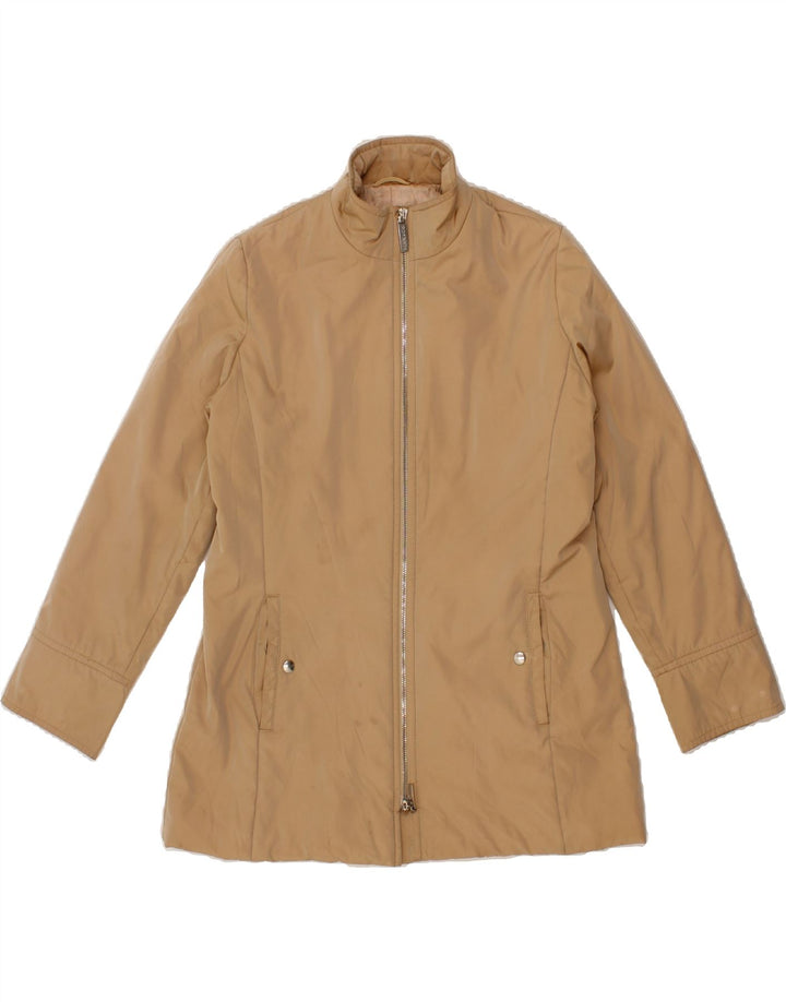 MAX&CO. Womens Bomber Jacket UK 10 Small  Brown Polyester Vintage Max&Co. and Second-Hand Max&Co. from Messina Hembry 