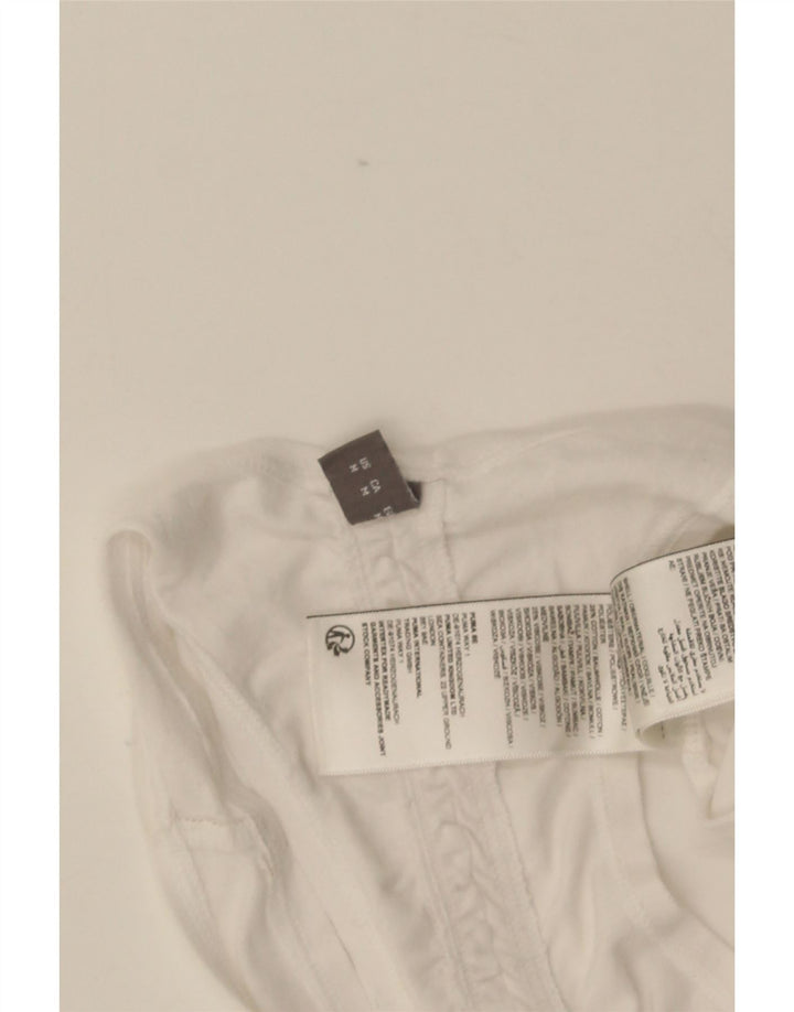 Puma Damevest Top UK 12 Medium White Polyester
