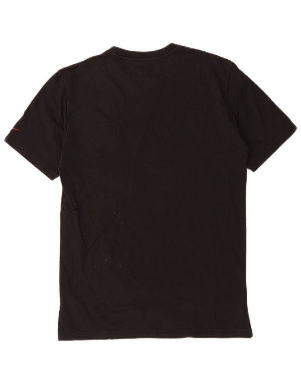 Nike Herre Manchester United Standard Fit Grafisk T-Shirt Top Medium Sort