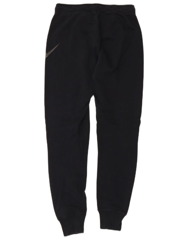 Nike Grafisk træningsdragtbukser til kvinder, joggere UK 8 Small Black Bomuld