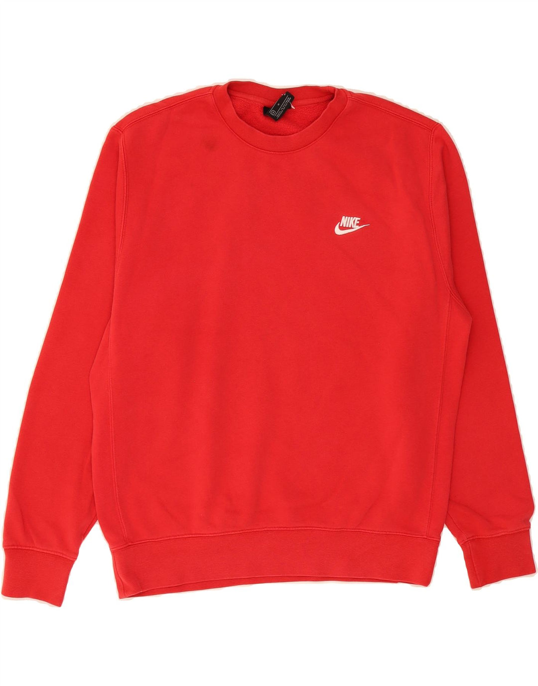 NIKE Mens Sweatshirt Jumper Medium Red Cotton Vintage Nike and Second-Hand Nike from Messina Hembry 